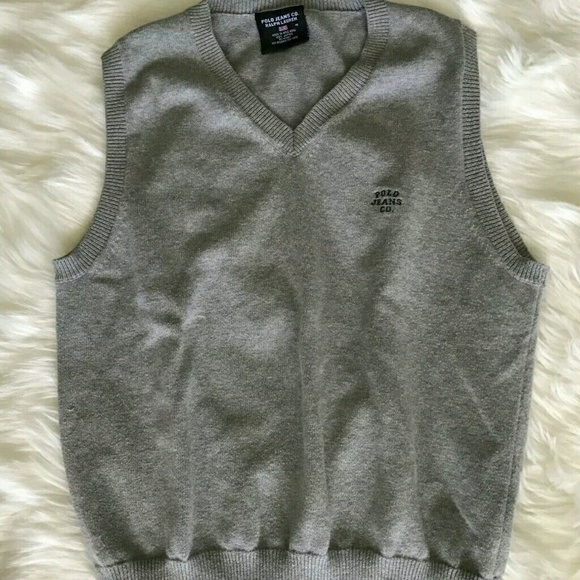 Polo Ralph Lauren Other - Polo jean Co By Ralph Lauren cotton grey gray vest